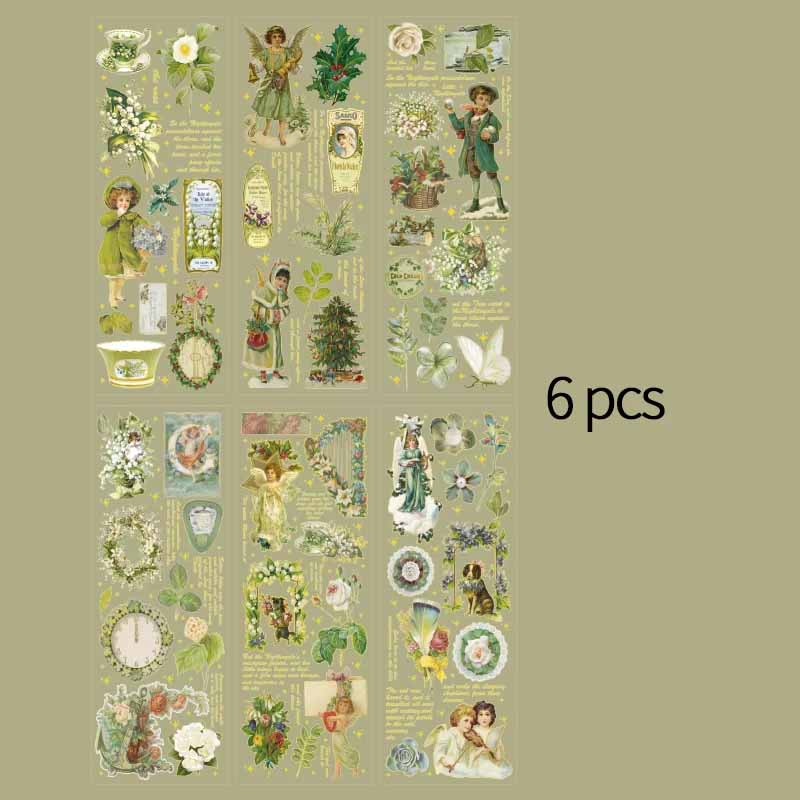 Kawaii-Q Morning Series Bronzing Sticker KQ-527