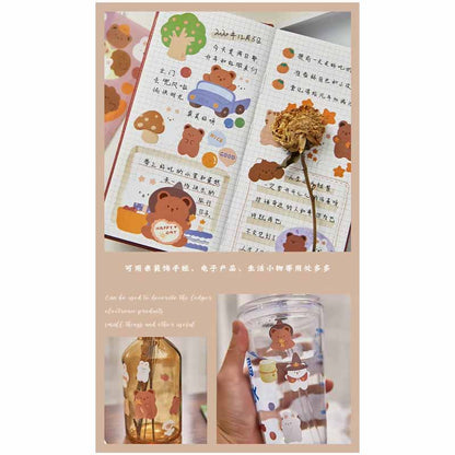 Kawaii-Q Odd House Animal Stickers KQ-006