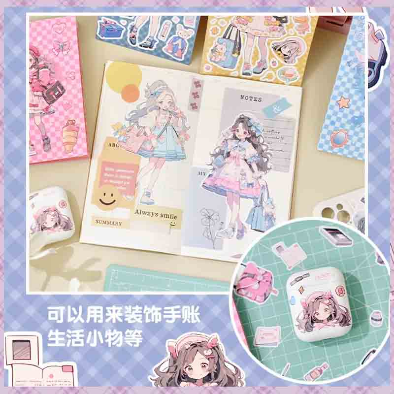 Kawaii-Q Sweet Heart Cartoon Sticker KQ-167