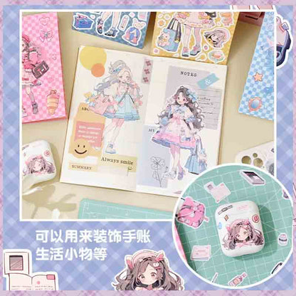 Kawaii-Q Sweet Heart Cartoon Sticker KQ-167