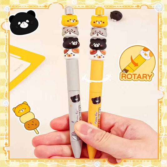 Kuki Fancy Cat Shaped Gel Pen (KK-8079)