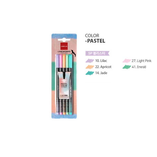 Lineplus Lineworks Fineliner Pastel Set