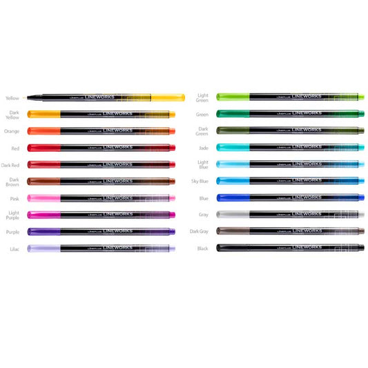 Lineplus Lineworks Fineliner Set of 20