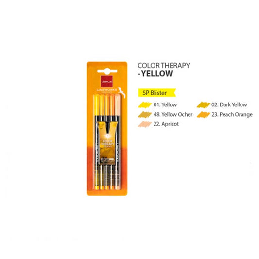 Lineplus Lineworks Fineliner Yellow Set
