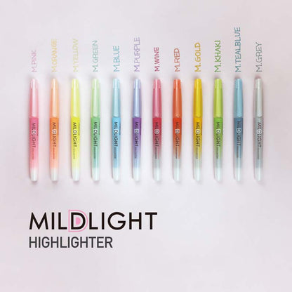Lineplus Mildlight Highlighter Set of 12