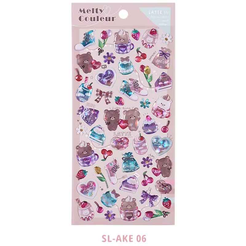 Melty Couleur Crystal Sticker SL-AKE