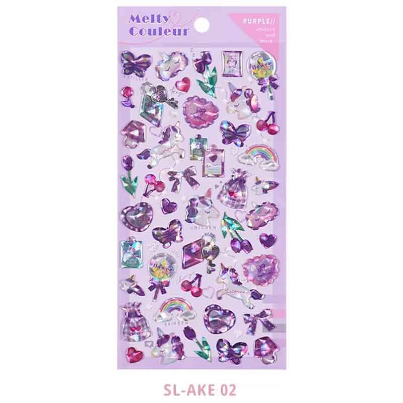 Melty Couleur Crystal Sticker SL-AKE