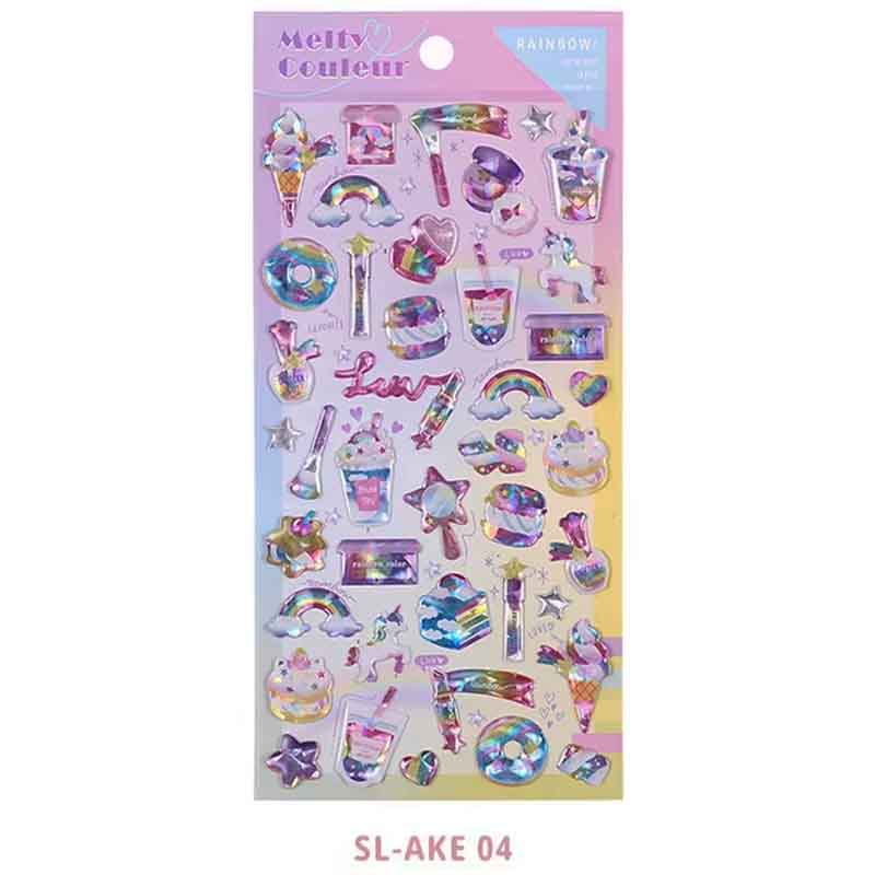 Melty Couleur Crystal Sticker SL-AKE