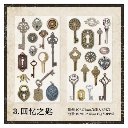 Memories of Old Days Series Sticker MG044