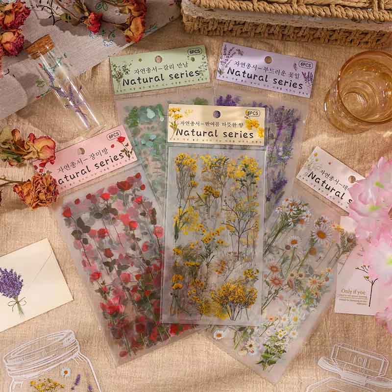 Natural Garden Series Sticker ZRCS-8