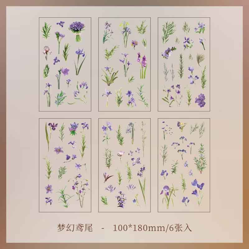 Natural Garden Series Sticker ZRCS-8