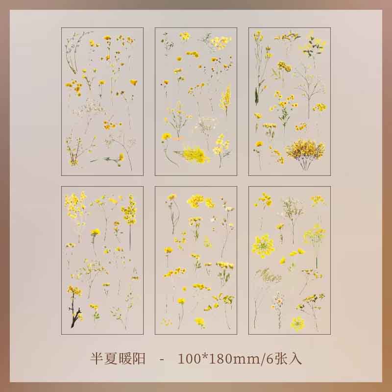 Natural Garden Series Sticker ZRCS-8