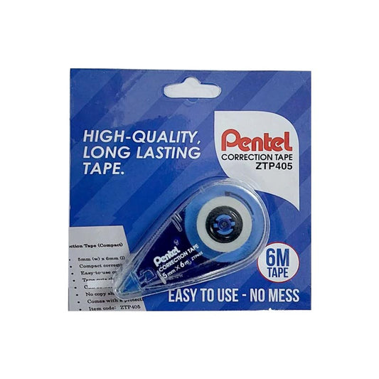 Pentel Correction Tape 5mm x 6mtr