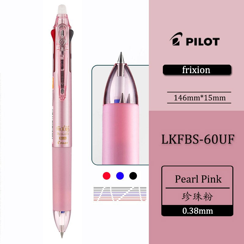 Pilot Frixion Ball Pen 3in1 Slim 0.38mm