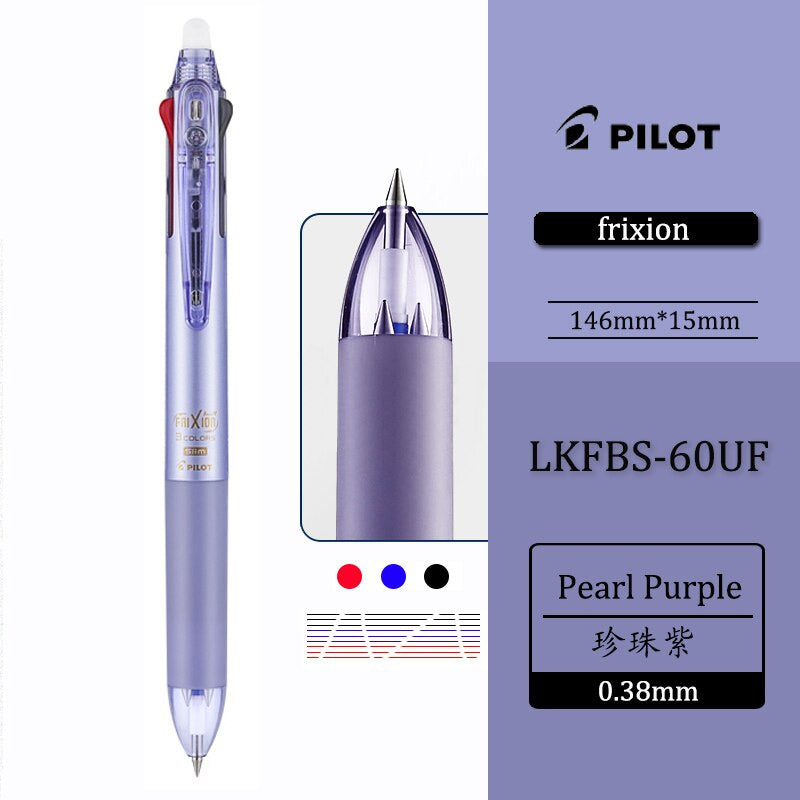Pilot Frixion Ball Pen 3in1 Slim 0.38mm
