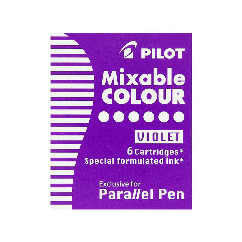 Pilot Parallel Pen Ink Cartridges Set of 6