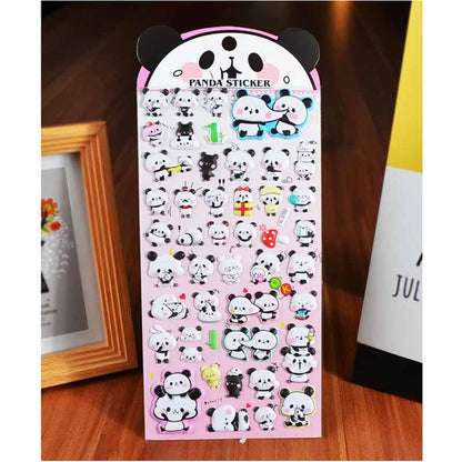 Puffy Panda Sticker SL-ST