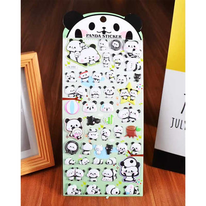 Puffy Panda Sticker SL-ST