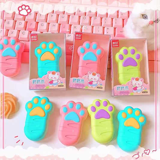 Qihao Fancy Cat Paw Eraser (QH-8889)