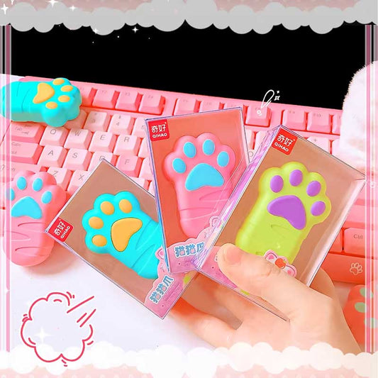 Qihao Fancy Cat Paw Eraser (QH-8889)