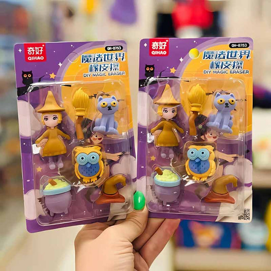 Qihao Fancy Magical Eraser Set (QH-8753)