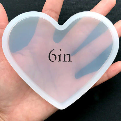 Resin Heart Mould Plain