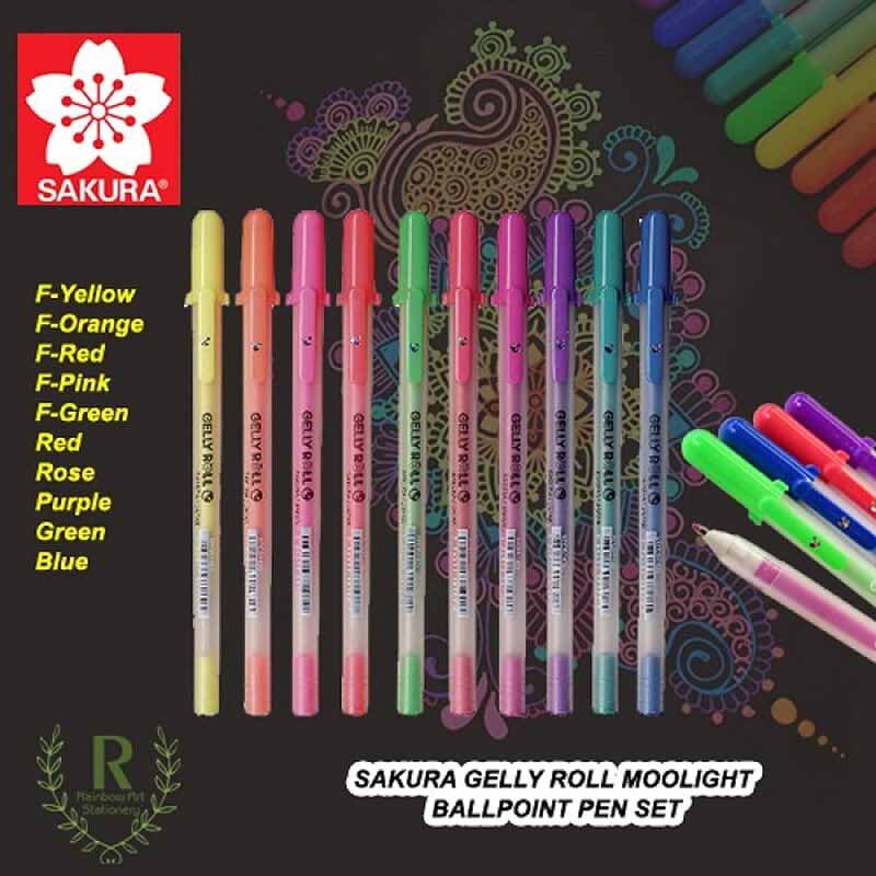 Sakura Gelly Roll Pen Moonlight Set of 12