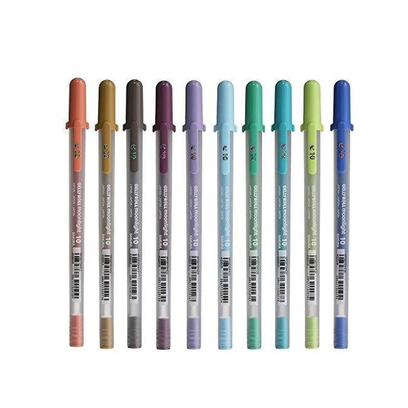 Sakura Gelly Roll Pen Moonlight V2 Set of 10
