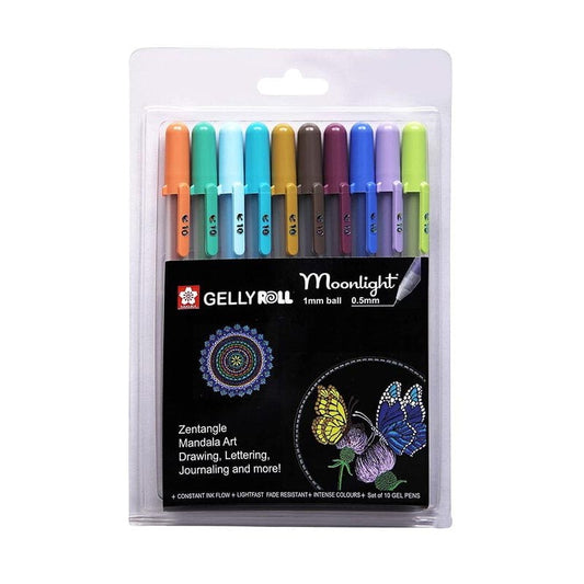 Sakura Gelly Roll Pen Moonlight V2 Set of 10