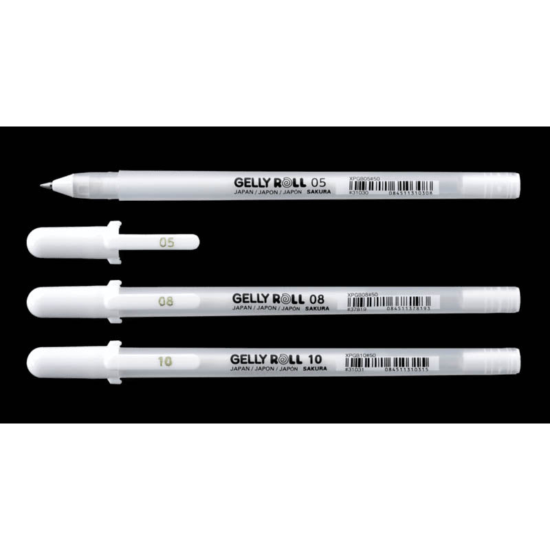 Sakura Gelly Roll Pen White