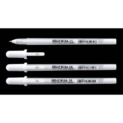 Sakura Gelly Roll Pen White