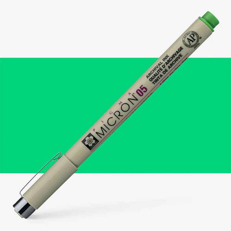 Sakura Pigma Colour Micron Pen 0.5mm (Open Stock)