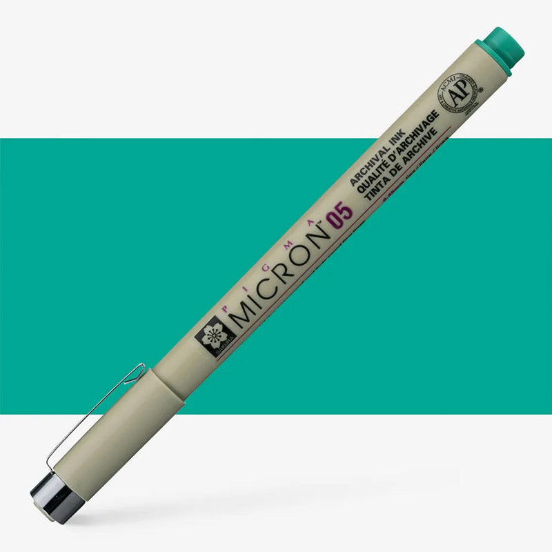 Sakura Pigma Colour Micron Pen 0.5mm (Open Stock)