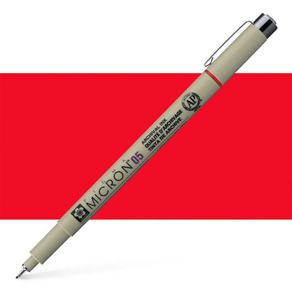 Sakura Pigma Colour Micron Pen 0.5mm (Open Stock)