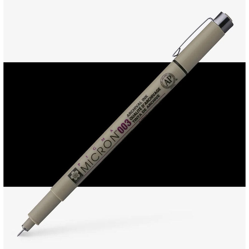 Sakura Pigma Micron Pen Black (Open Stock)