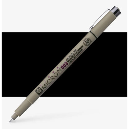 Sakura Pigma Micron Pen Black (Open Stock)