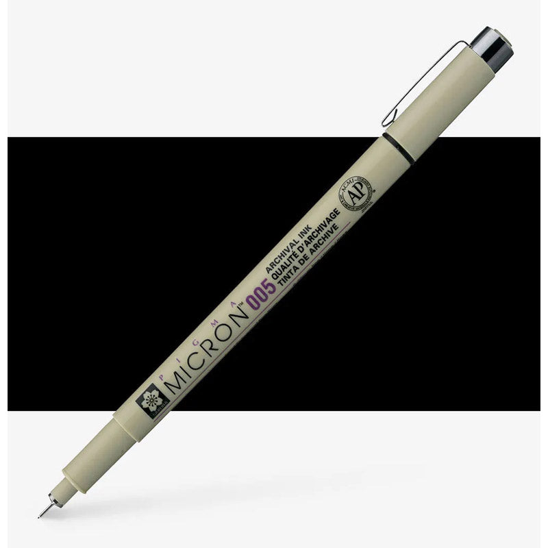 Sakura Pigma Micron Pen Black (Open Stock)