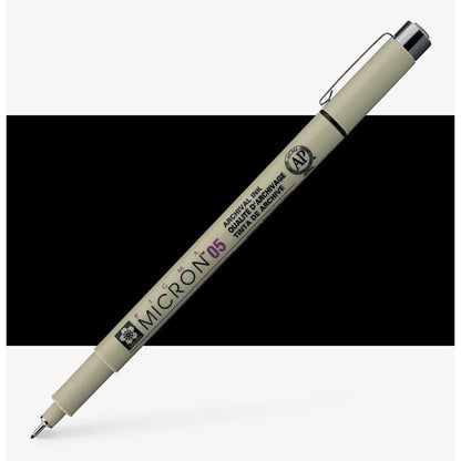 Sakura Pigma Micron Pen Black (Open Stock)