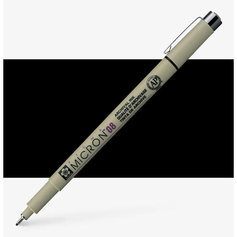 Sakura Pigma Micron Pen Black (Open Stock)