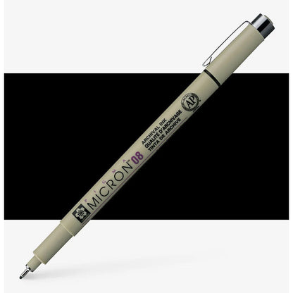 Sakura Pigma Micron Pen Black (Open Stock)