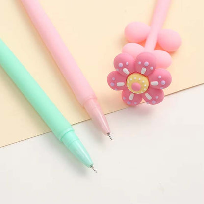 Sofun Fancy Flower Shaped Gel Pen (ZF-3627)