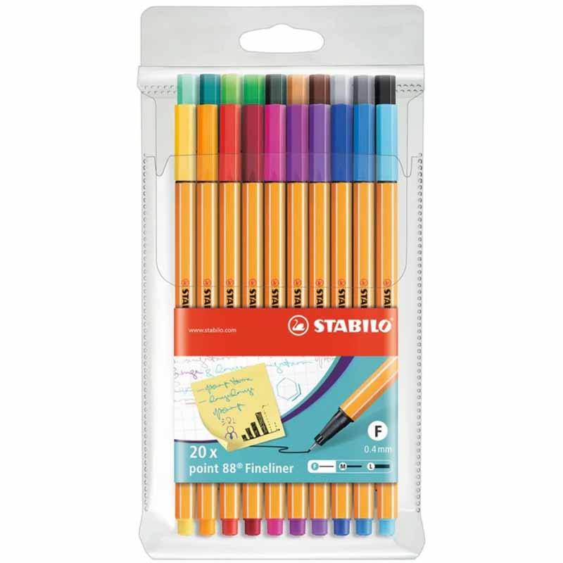 Stabilo Point 88 Fineliner Set