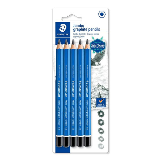 Staedtler Jumbo Graphite Pencil Set of 5