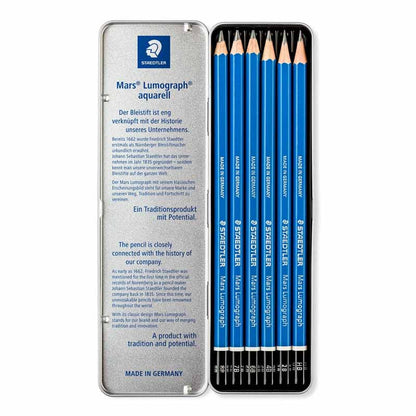 Staedtler Lumograph Drawing Pencil Set of 6