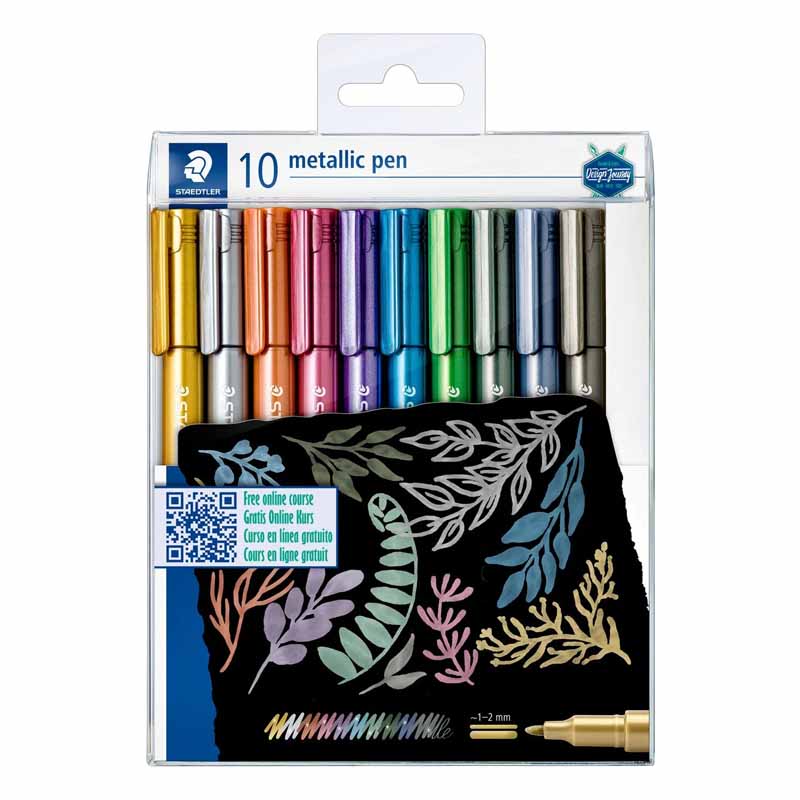 Staedtler Metallic Marker Pen Set