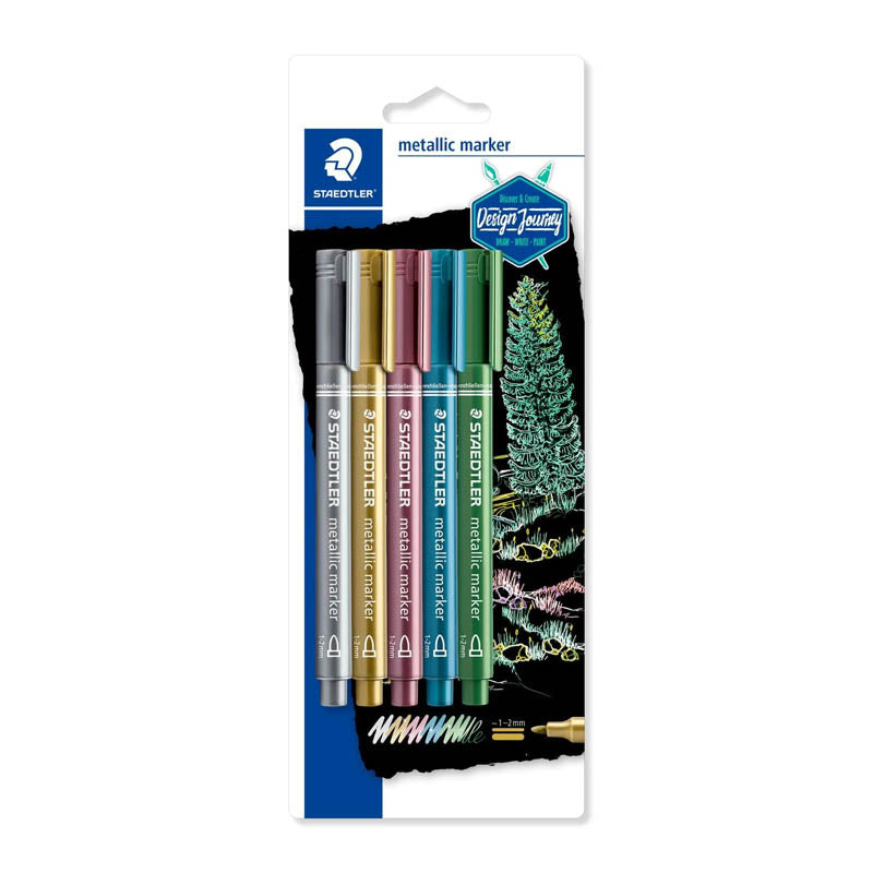 Staedtler Metallic Marker Pen Set