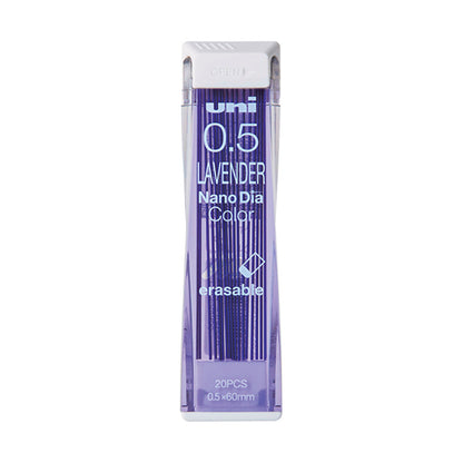Uni Nano Dia Erasable Colored Lead 0.5mm