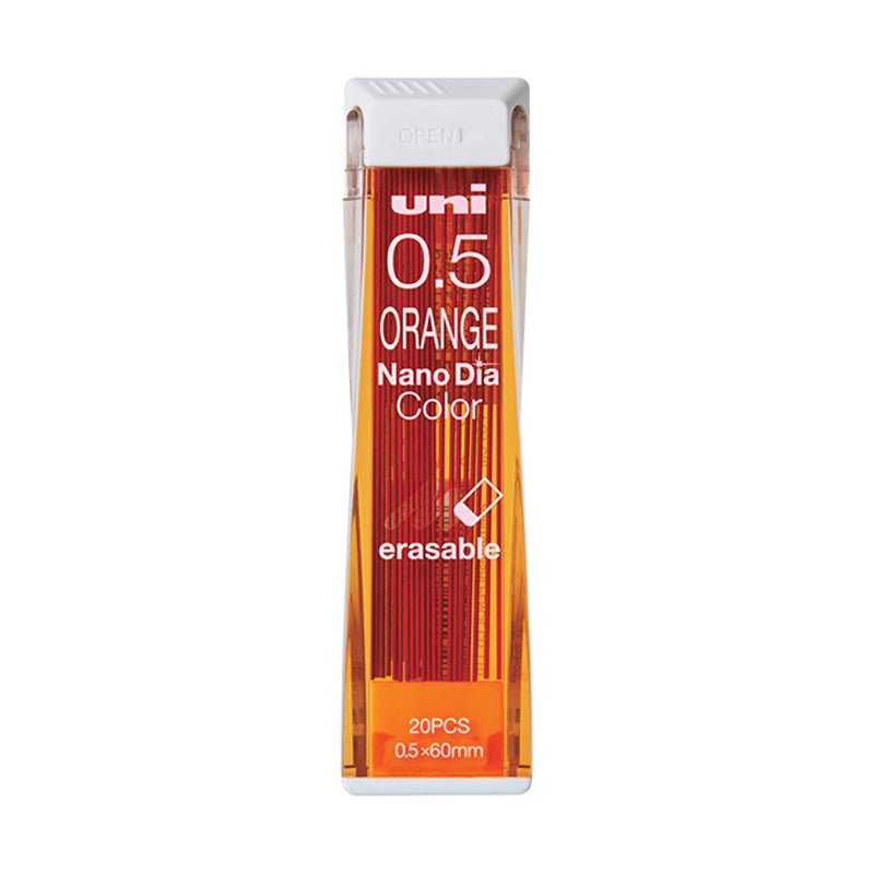 Uni Nano Dia Erasable Colored Lead 0.5mm