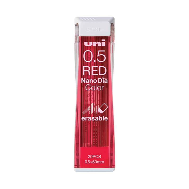 Uni Nano Dia Erasable Colored Lead 0.5mm
