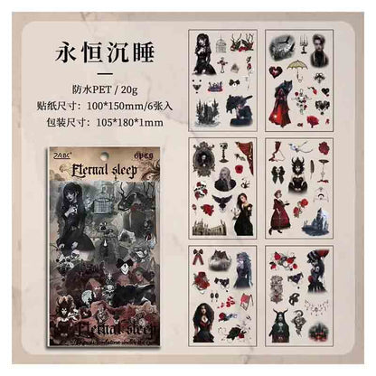 ZABC Gothic Series Sticker ATLTB-4